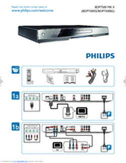 PHILIPS Blue-Ray Disk-Player BDP 7500MKII