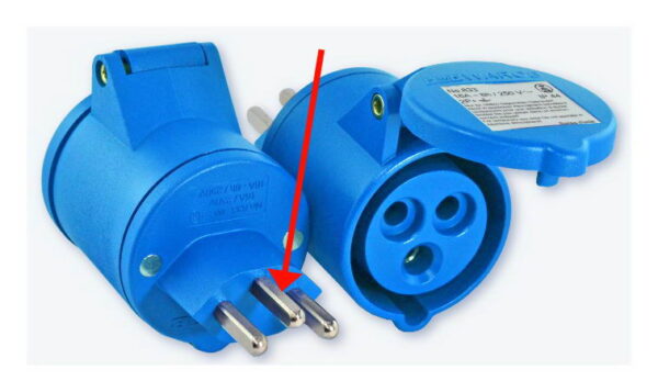 Adapterstecker CEE16