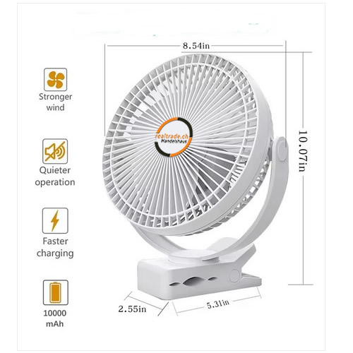 Ventilator weiss