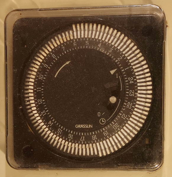 Zeitschaltuhr Detail