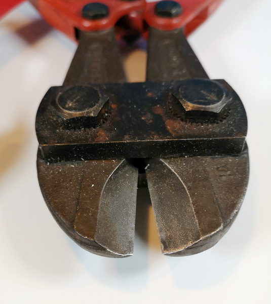 Bolzenschneider Detail