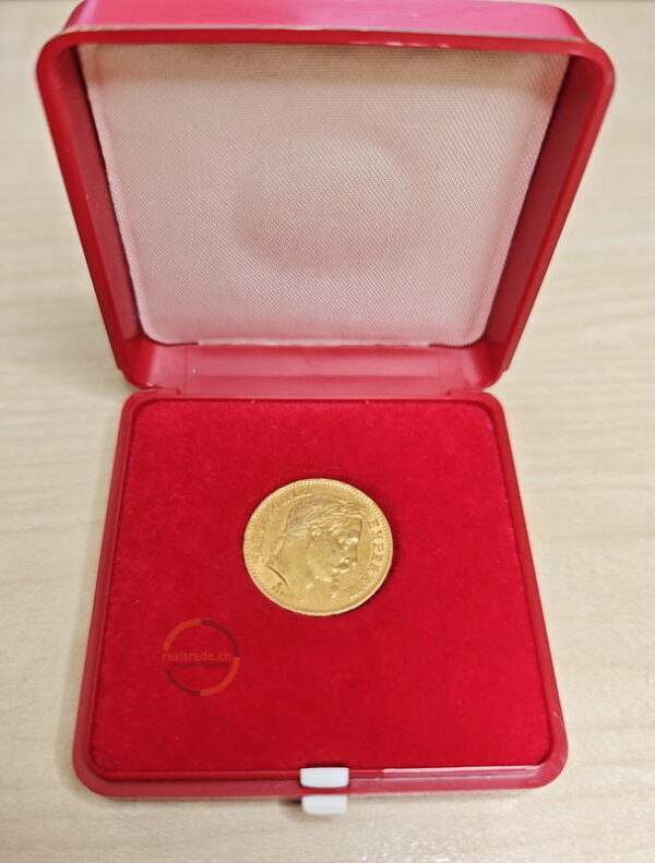 Goldmünze 20 France
