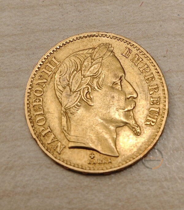 Goldmünze Napoleon III